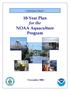 10-Year Plan for the NOAA Aquaculture Program