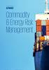Commodity & Energy Risk Management