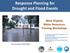 Response Planning for Drought and Flood Events