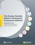 The Energy Subsidy Reform Assessment Framework (ESRAF)