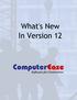 What's New In Version 12