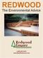 Redwood. Redwood Empire. The Environmental Advice A Division of Pacific States Industries, Inc.