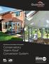Manufacturers and installers of the Guardian. Conservatory Warm Roof Conversion System.