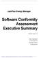 Software Conformity Assessment Executive Summary