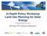 In-Depth Policy Workshop Land Use Planning for Solar Energy Presented by the NY-Sun PV Trainers Network