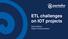 ETL challenges on IOT projects. Pedro Martins Head of Implementation