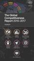 The Global Competitiveness Map