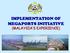 IMPLEMENTATION OF MEGAPORTS INITIATIVE (MALAYSIA S EXPERIENCE)
