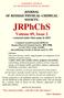 SCIENTIFIC JOURNAL OF THE RUSSIAN PHYSICAL SOCIETY JOURNAL OF RUSSIAN PHYSICAL CHEMICAL SOCIETY: JRPhChS