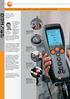 testo 330 Flue gas analysis with increased convenience and safety