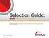 Selection Guide: Quality Management Software