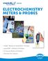 ELECTROCHEMISTRY METERS & PROBES. HQd Meters & IntelliCAL Probes sension + Meters & Probes H-Series Meters & Probes Pocket Pro Testers