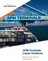 APM Terminals Lazaro Cardenas. Mexico s new gateway to the Pacific