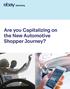 Are you Capitalizing on the New Automotive Shopper Journey?