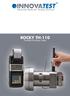 ROCKY TH-110. Portable Hardness Tester