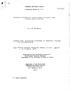 FISHERIES AND MARINE SERVICE. Translation Series No by O.M. Skulberg