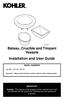 Bateau, Crucible and Timpani Vessels Installation and User Guide