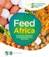 Africa Strategy for agricultural transformation in Africa