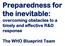 Preparedness for the inevitable: overcoming obstacles to a timely and effective R&D response. The WHO Blueprint Team
