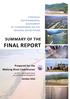 FINAL REPORT SUMMARY OF THE. Prepared for the Mekong River Commission STRATEGIC ENVIRONMENTAL ASSESSMENT OF HYDROPOWER ON THE MEKONG MAINSTREAM
