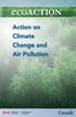 Action on Climate Change and Air Pollution