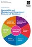 Leadership and Management Competency Framework Factsheet