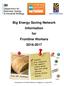Big Energy Saving Network Information for Frontline Workers