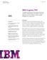 IBM Cognos TM1. Highlights. IBM Software Business Analytics
