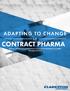 How can pharma outsourcing partners overcome the challenges of a rapidly changing industry?