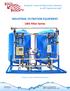 INDUSTRIAL FILTRATION EQUIPMENT LWS Filter Series