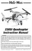 230Si Quadcopter Instruction Manual