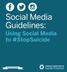 Social Media Guidelines: Using Social Media to #StopSuicide
