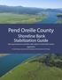 Pend Oreille County Shoreline Bank Stabilization Guide