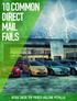 10 COMMON DIRECT MAIL FAILS