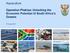 Aquaculture. Operation Phakisa: Unlocking the Economic Potential of South Africa s Oceans. 3 rd August 2014
