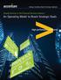 Shared Services in the Financial Services Industry: An Operating Model to Reach Strategic Goals