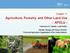 Agriculture, Forestry, and Other Land Use - AFOLU -