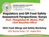 Regulatory and GM Food Safety Assessment Perspectives: Kenya Prof. Theophilus M. Mutui, PhD Chief Biosafety Officer