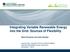 Integrating Variable Renewable Energy into the Grid: Sources of Flexibility Best Practices and Case Studies