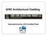 GFRC Architectural Cladding. Manufactured by a PCI Certified Plant