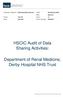 HSCIC Audit of Data Sharing Activities: