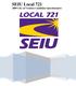 SEIU Local City of Ventura Candidate Questionnaire