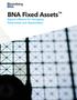 BNA Fixed Assets. Expert software for managing fixed assets and depreciation.