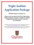 Night Auditor Application Package