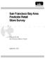 tdc San Francisco Bay Area Pesticide Retail Store Survey ... Prepared for the San Francisco Estuary Project environmental