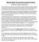 World Bank Group Recruitment Drive (TOR for Future Vacancies)