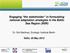 Engaging the stakeholder in formulating national adaptation strategies in the Baltic Sea Region (BSR)