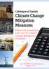 Catalogue of Danish Climate Change Mitigation Measures. Reduction potentials and costs of climate change mitigation measures