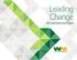 Leading Change Sustainability Report Update