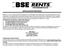 APPLICATION PROCESS. BSE Rents ATT: Human Resources 6319 District Blvd. Bakersfield, CA 93313